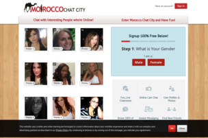 Morocco Chat City Homepage Image